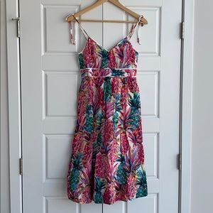 J crew midi dress